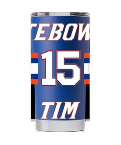 Florida Gators Tim Tebow Blue Tumbler