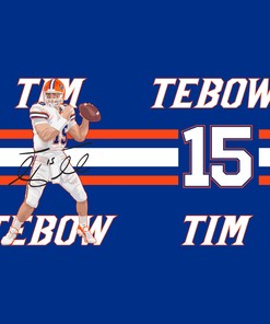 Florida Gators Tim Tebow Blue Tumbler
