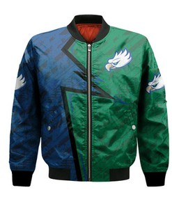 Florida Gulf Coast Eagles Bomber Abstract Pattern Sport- NCAA