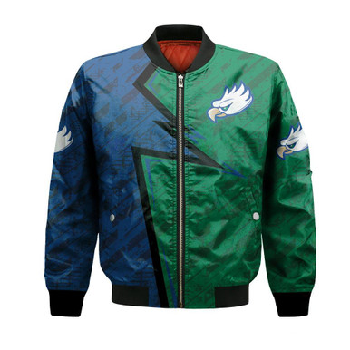 Florida Gulf Coast Eagles Bomber Abstract Pattern Sport- NCAA