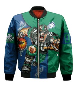 Florida Gulf Coast Eagles Bomber Jacket Football Go On - NCAA