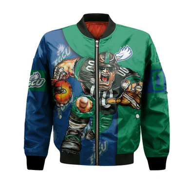 Florida Gulf Coast Eagles Bomber Jacket Football Go On - NCAA