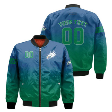 Florida Gulf Coast Eagles Fadded Bomber Jacket - NCAA