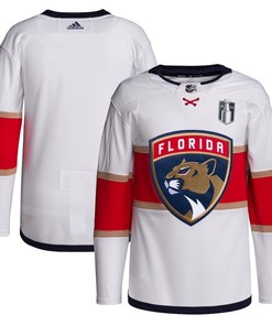 Florida Panthers 2023 Stanley Cup Final Away Primegreen Jersey - White
