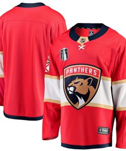Florida Panthers 2023 Stanley Cup Final Home Breakaway Jersey - Red