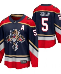 Florida Panthers 5 Aaron Ekblad 2023 Reverse Retro Blue Special Edition Jersey Jersey