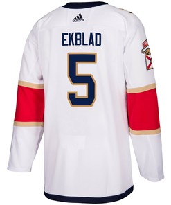 Florida Panthers Aaron Ekblad 5 Away 2023 Stanley Cup Final Breakaway Men Jersey - White