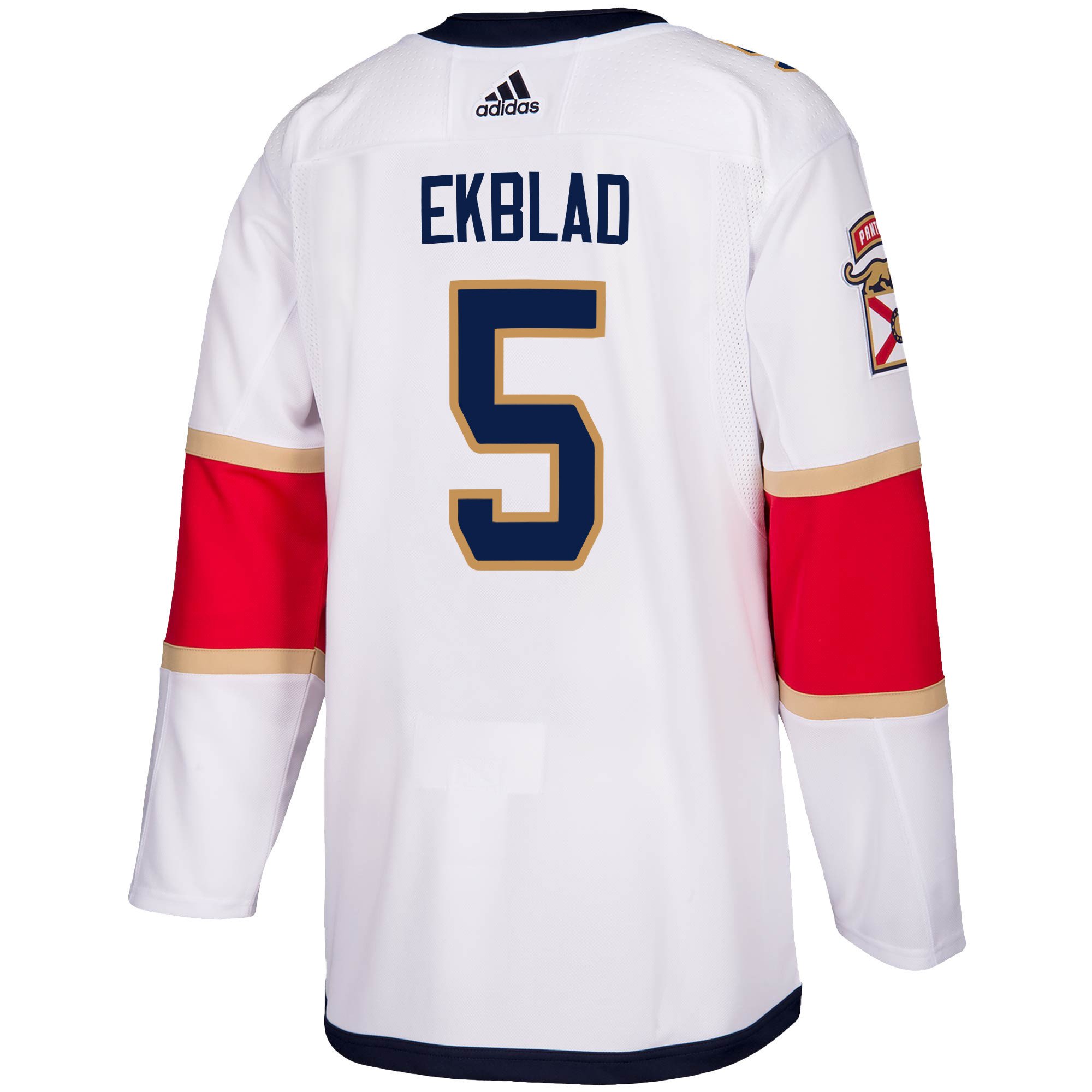 Florida Panthers Aaron Ekblad 5 Away 2023 Stanley Cup Playoffs Breakaway Men Jersey - White