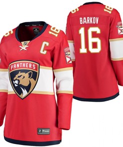 Florida Panthers Aleksander Barkov 16 2023 Home Women Red Jersey Jersey