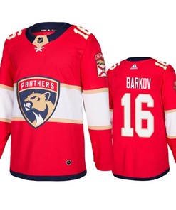 Florida Panthers Aleksander Barkov 16 Home Red Jersey Jersey