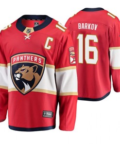 Florida Panthers Aleksander Barkov 16 Player Home Red Jersey Jersey