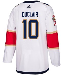 Florida Panthers Anthony Duclair 10 Away 2023 Stanley Cup Champions Breakaway Men Jersey - White