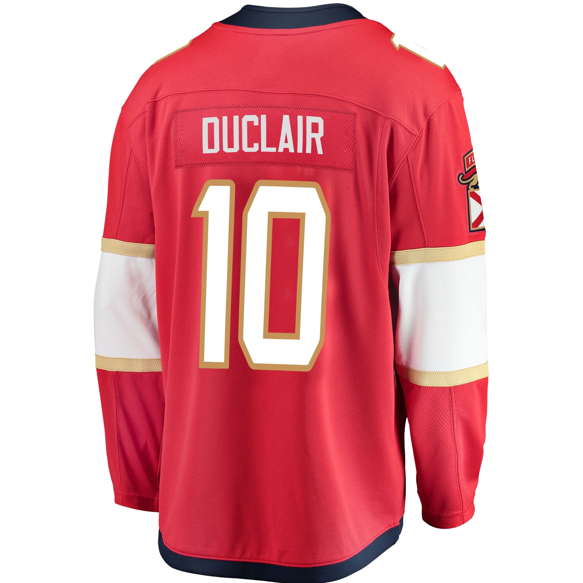 Florida Panthers Anthony Duclair 10 Home 2023 Stanley Cup Final Breakaway Men Jersey - Red