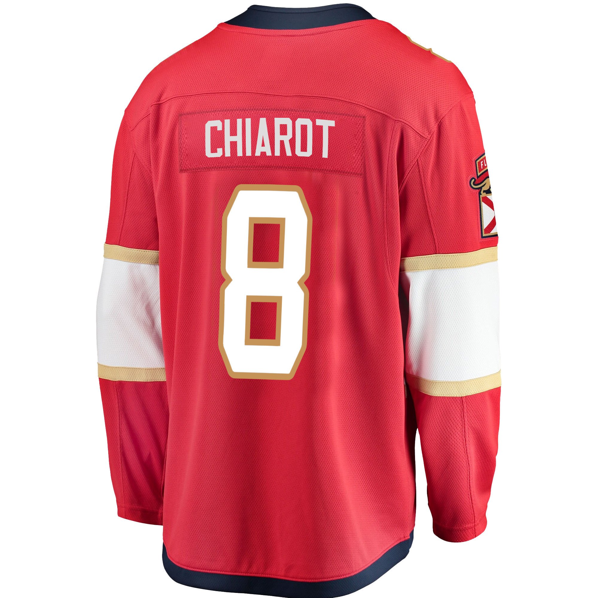 Florida Panthers Ben Chiarot 8 Home 2023 Stanley Cup Champions Breakaway Men Jersey - Red