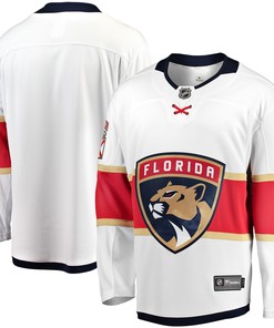 Florida Panthers Fanatics Branded Breakaway Away Jersey - White Nhl