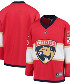 Florida Panthers Fanatics Branded Home Replica Blank Jersey - Red Nhl
