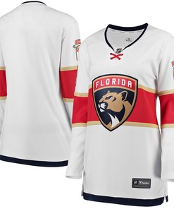 Florida Panthers Fanatics Branded Womens Away Breakaway Jersey White Nhl