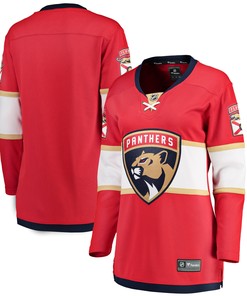 Florida Panthers Fanatics Branded Womens Breakaway Home Jersey - Red Nhl