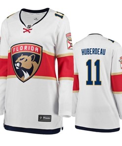 Florida Panthers Jonathan Huberdeau 11 Breakaway Player Alternate White Jersey - Women Jersey