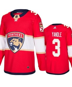 Florida Panthers Keith Yandle 3 Home Red Jersey Jersey