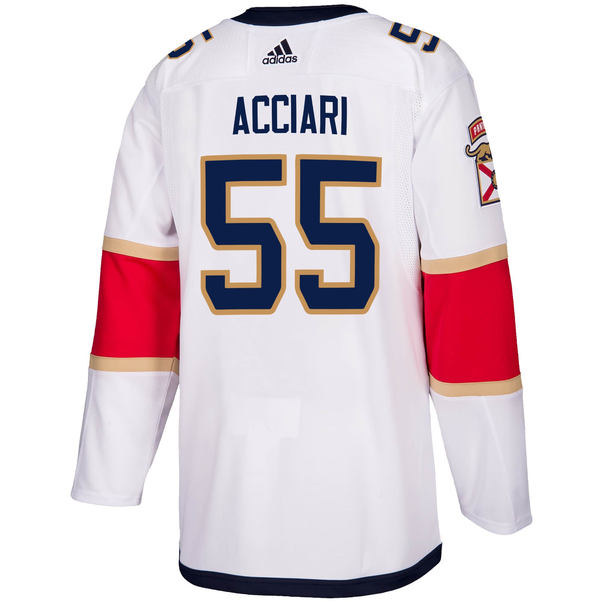 Florida Panthers Noel Acciari 55 Away 2023 Stanley Cup Final Breakaway Men Jersey - White