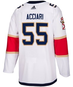 Florida Panthers Noel Acciari 55 Away 2023 Stanley Cup Playoffs Breakaway Men Jersey - White