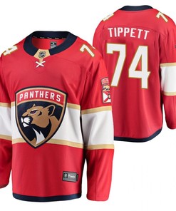 Florida Panthers Owen Tippett 74 Home Player Red Jersey Jersey