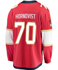 Florida Panthers Patric Hornqvist 70 Home 2023 Stanley Cup Final Breakaway Men Jersey - Red