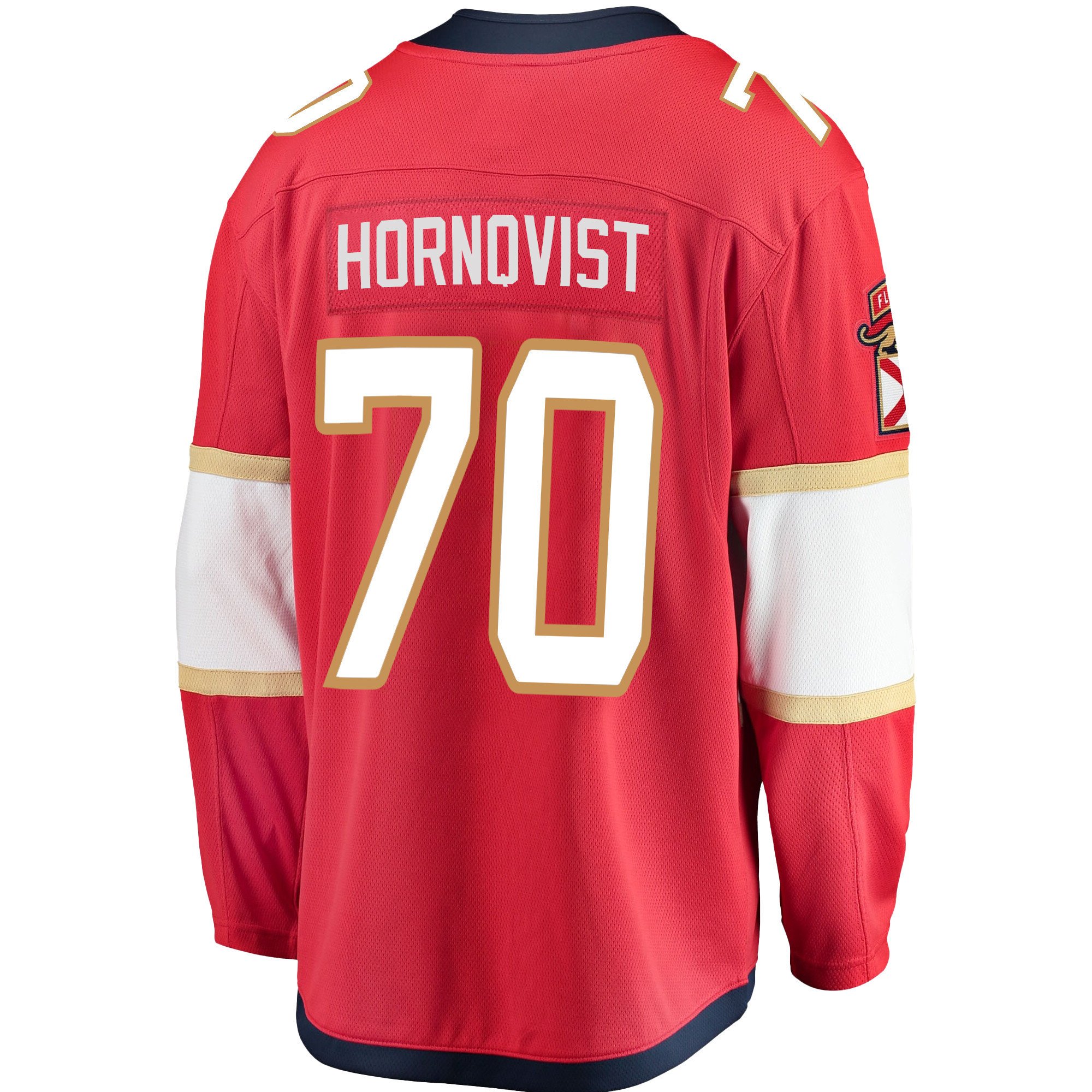 Florida Panthers Patric Hornqvist 70 Home 2023 Stanley Cup Final Breakaway Men Jersey - Red