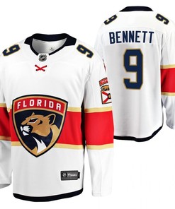Florida Panthers Sam Bennett 9 2023 Away Player White Jersey Jersey