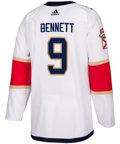 Florida Panthers Sam Bennett 9 Away 2023 Stanley Cup Playoffs Breakaway Men Jersey - White