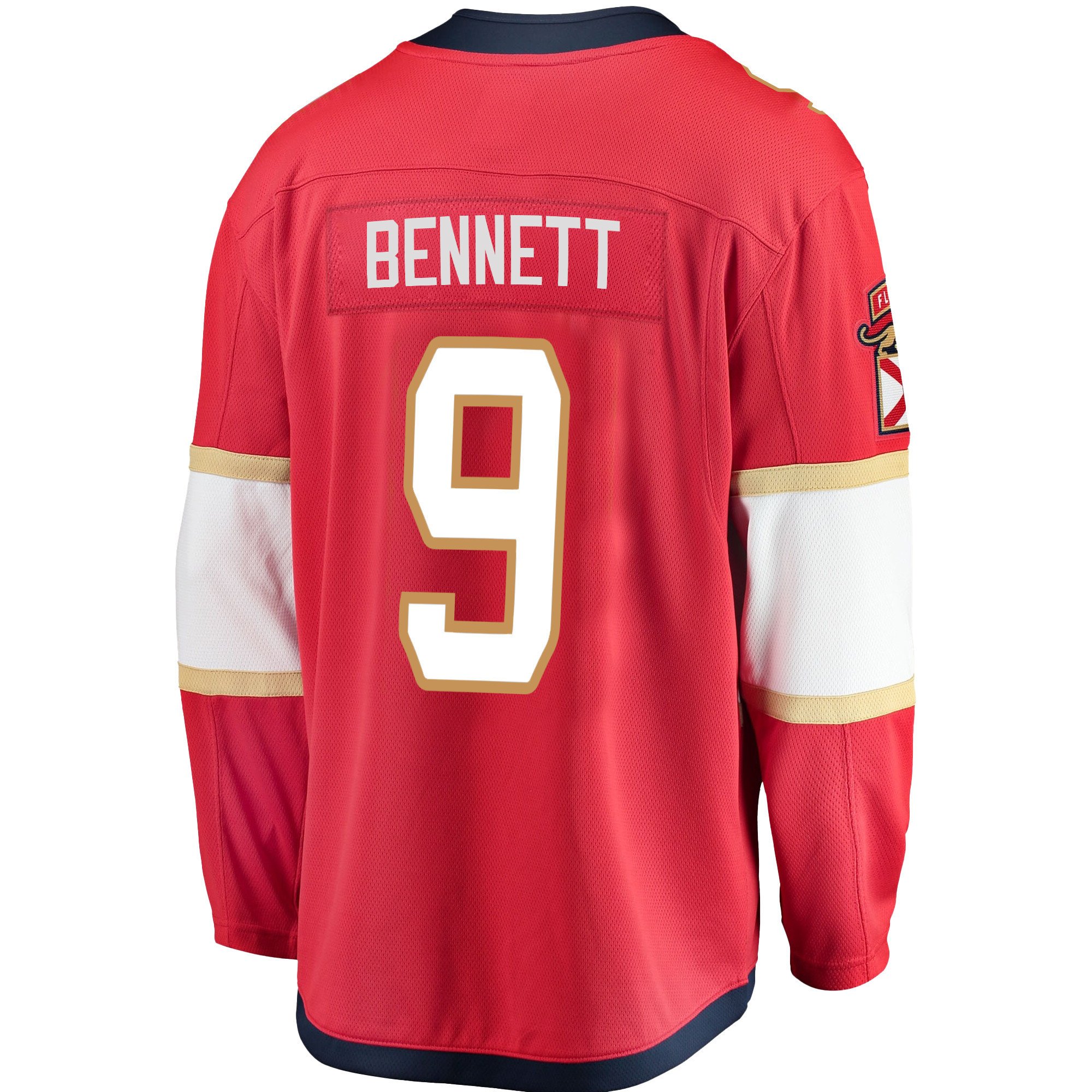 Florida Panthers Sam Bennett 9 Home 2023 Stanley Cup Final Breakaway Men Jersey - Red