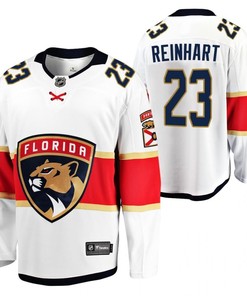 Florida Panthers Sam Reinhart 23 2023 Jersey White Away Player Jersey Jersey