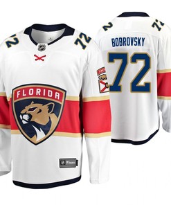 Florida Panthers Sergei Bobrovsky 72 Jersey Men's Away Breakaway Player Jersey