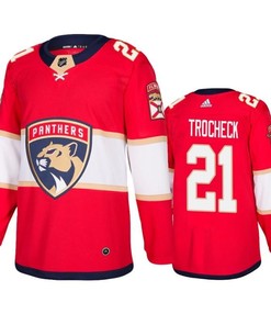 Florida Panthers Vincent Trocheck 21 Home Red Jersey Jersey