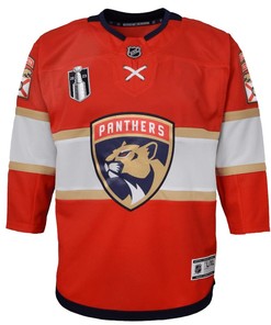 Florida Panthers Youth 2023 Stanley Cup Final Home Jersey - Red