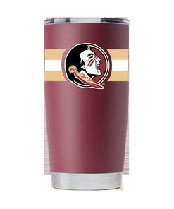 Florida State Garnet Striped Tumbler