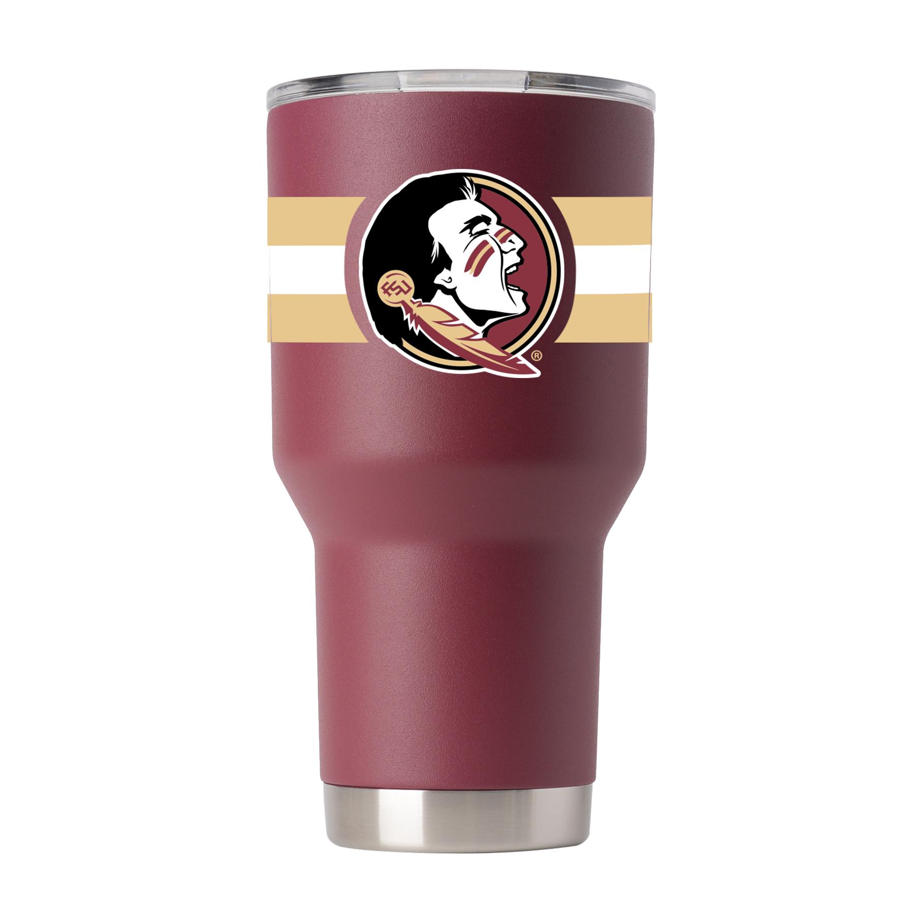 Florida State Garnet Striped Tumbler