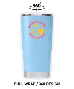 Florida State Seaside Blue Tumbler