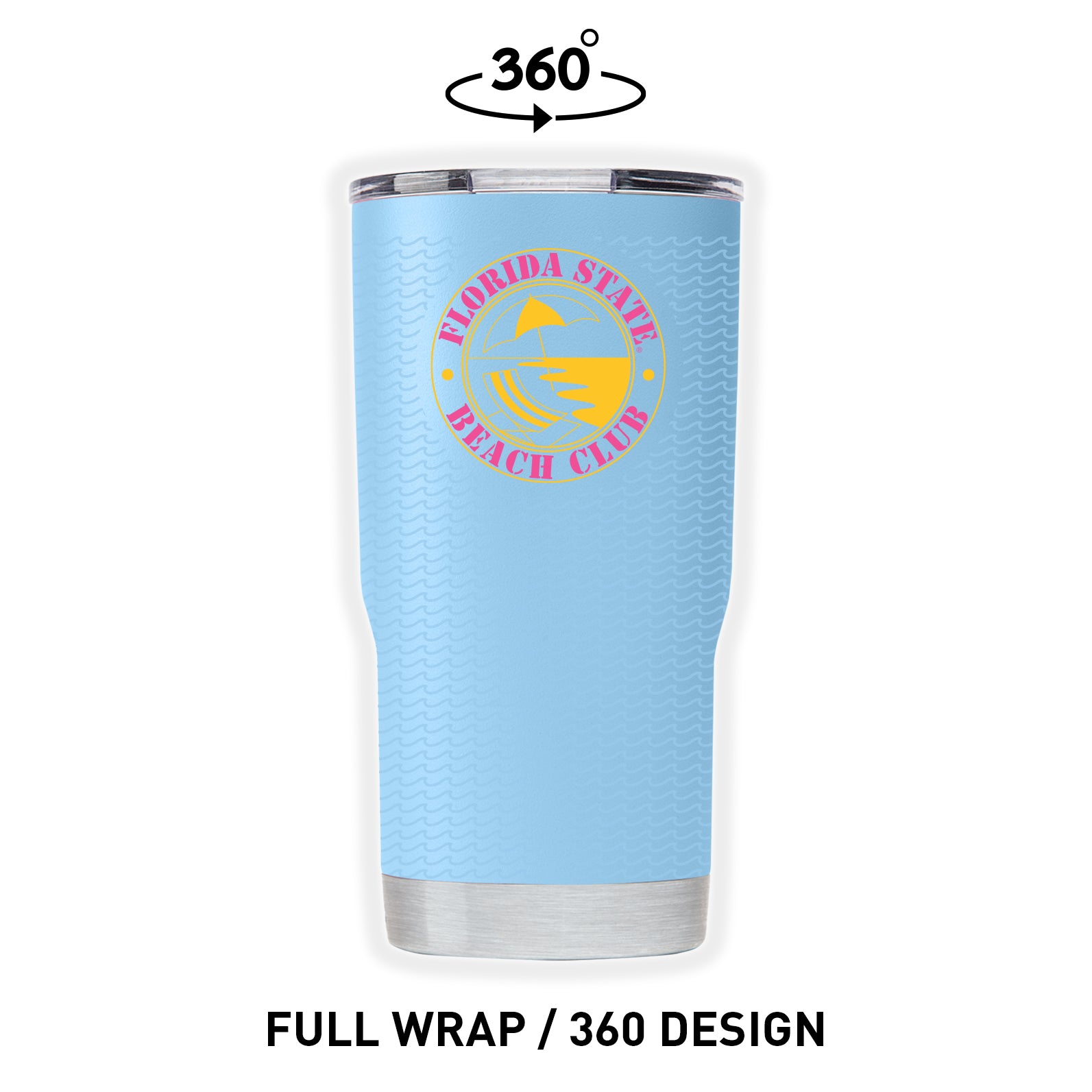 Florida State Seaside Blue Tumbler