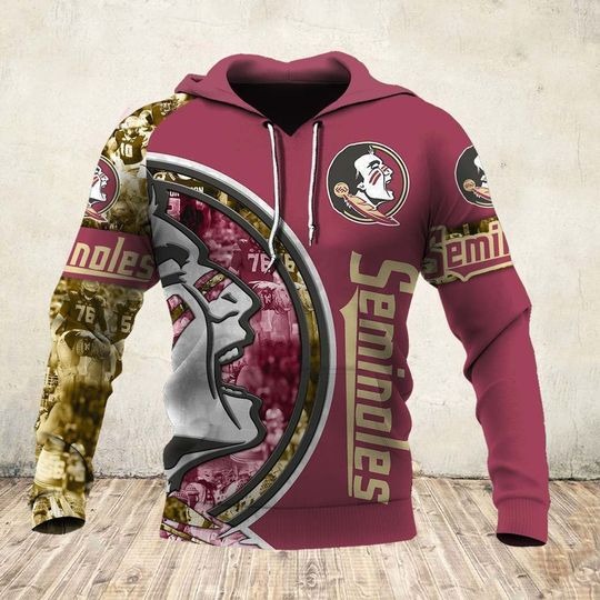 Florida State Seminoles 3D Hoodie