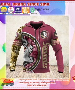 Florida State Seminoles 3D Hoodie