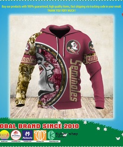 Florida State Seminoles 3D Hoodie