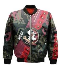 Florida State Seminoles Bomber Sport Style Keep Go on- NCAA