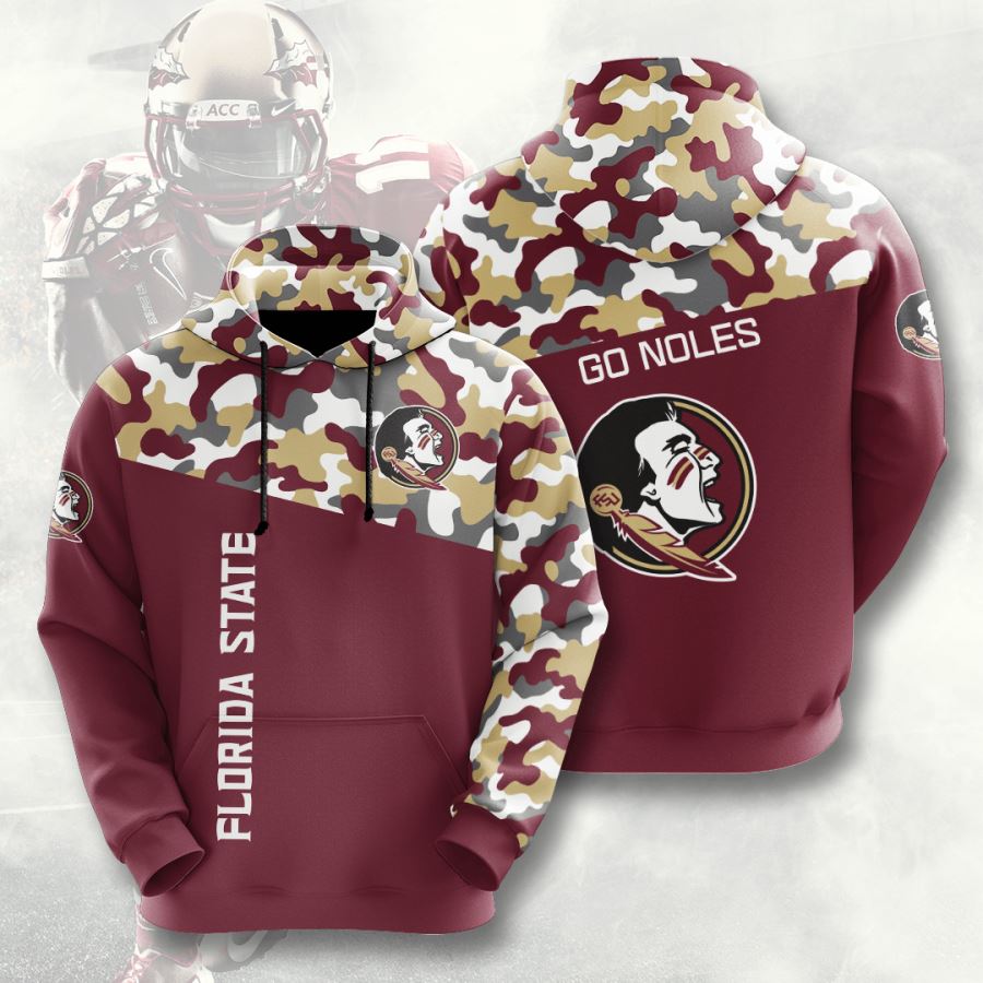 Florida State Seminoles Custom Sport All Over Print Hoodie 3D
