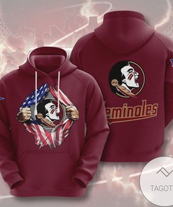 Florida State Seminoles Football 3D Printed Hoodie