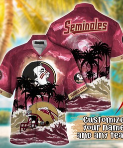 Florida State Seminoles NCAA Best Hawaiian Shirt Ever- Customize Any Team Any League