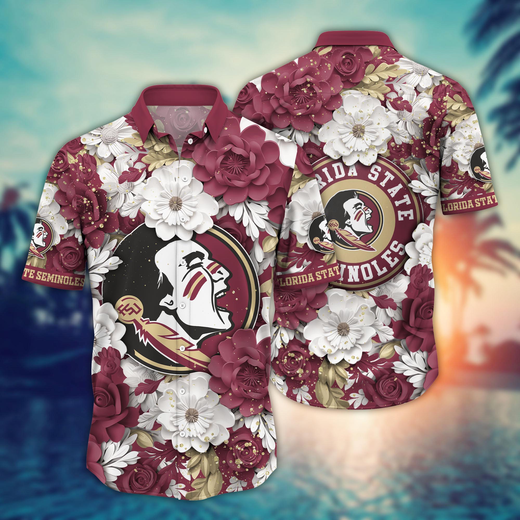 Florida State Seminoles NCAA Flower Hawaii Shirt For Fans Ver 11