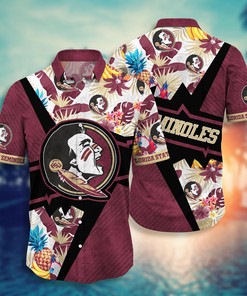 Florida State Seminoles NCAA Flower Hawaii Shirt For Fans Ver 12