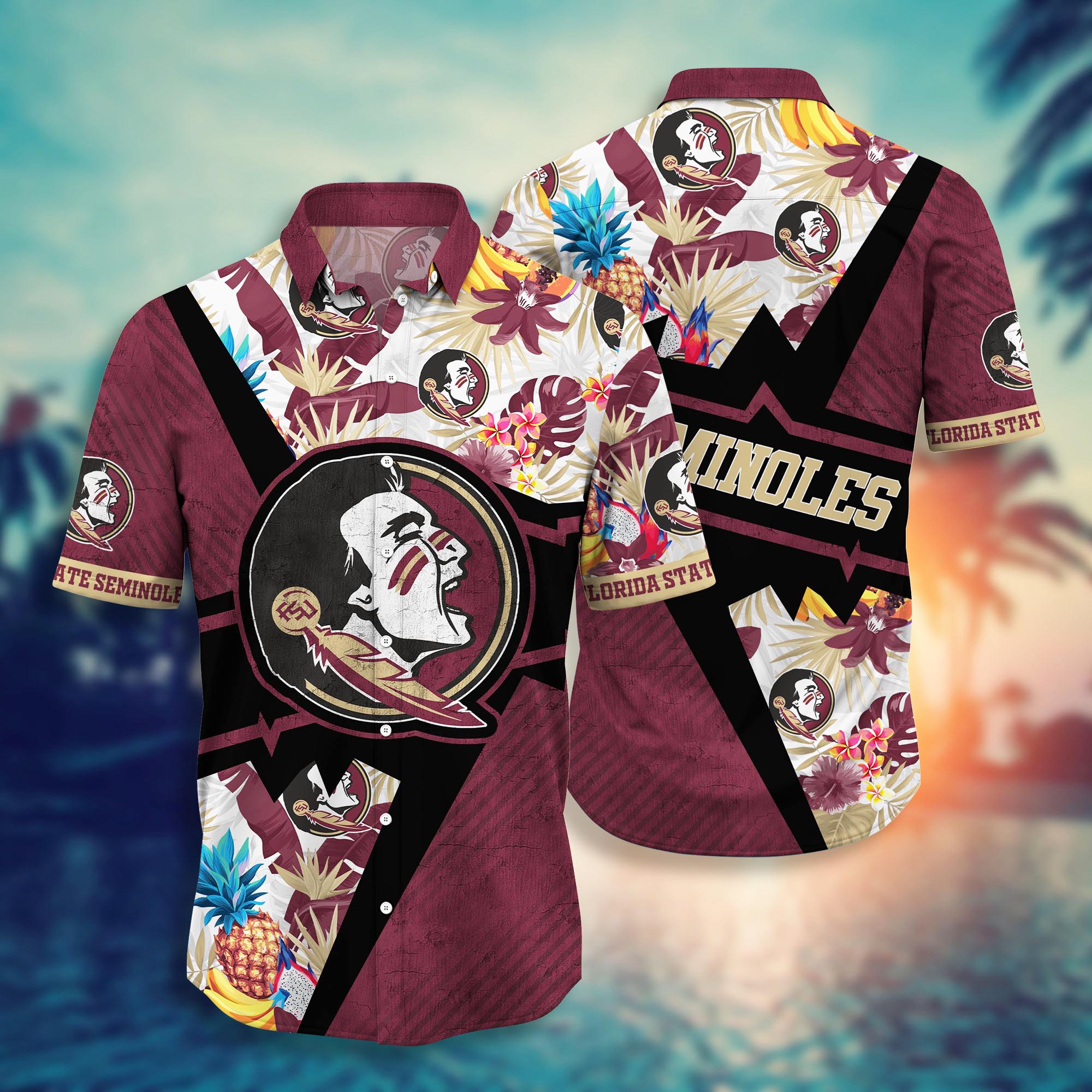 Florida State Seminoles NCAA Flower Hawaii Shirt For Fans Ver 12
